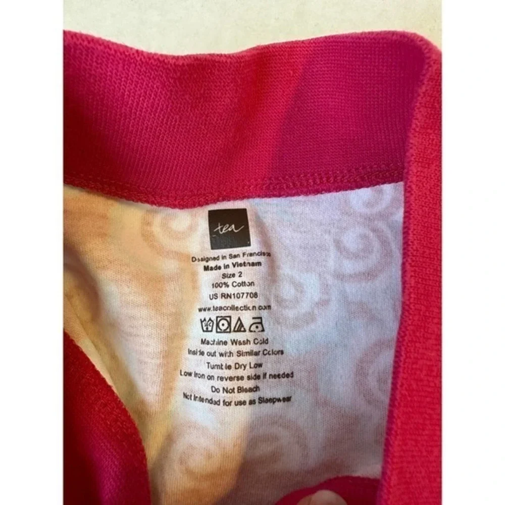 Tea Collection Dress Size 2 Pink Floral‎
